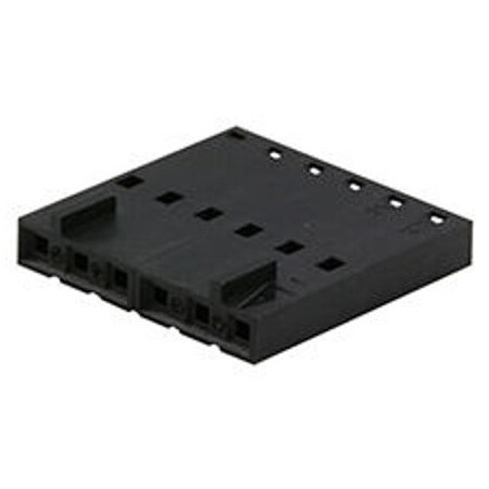 Molex Board Connector, 17 Contact(S), 1 Row(S), Female, Straight, 0.1 Inch Pitch, Crimp Terminal, Black 50579217